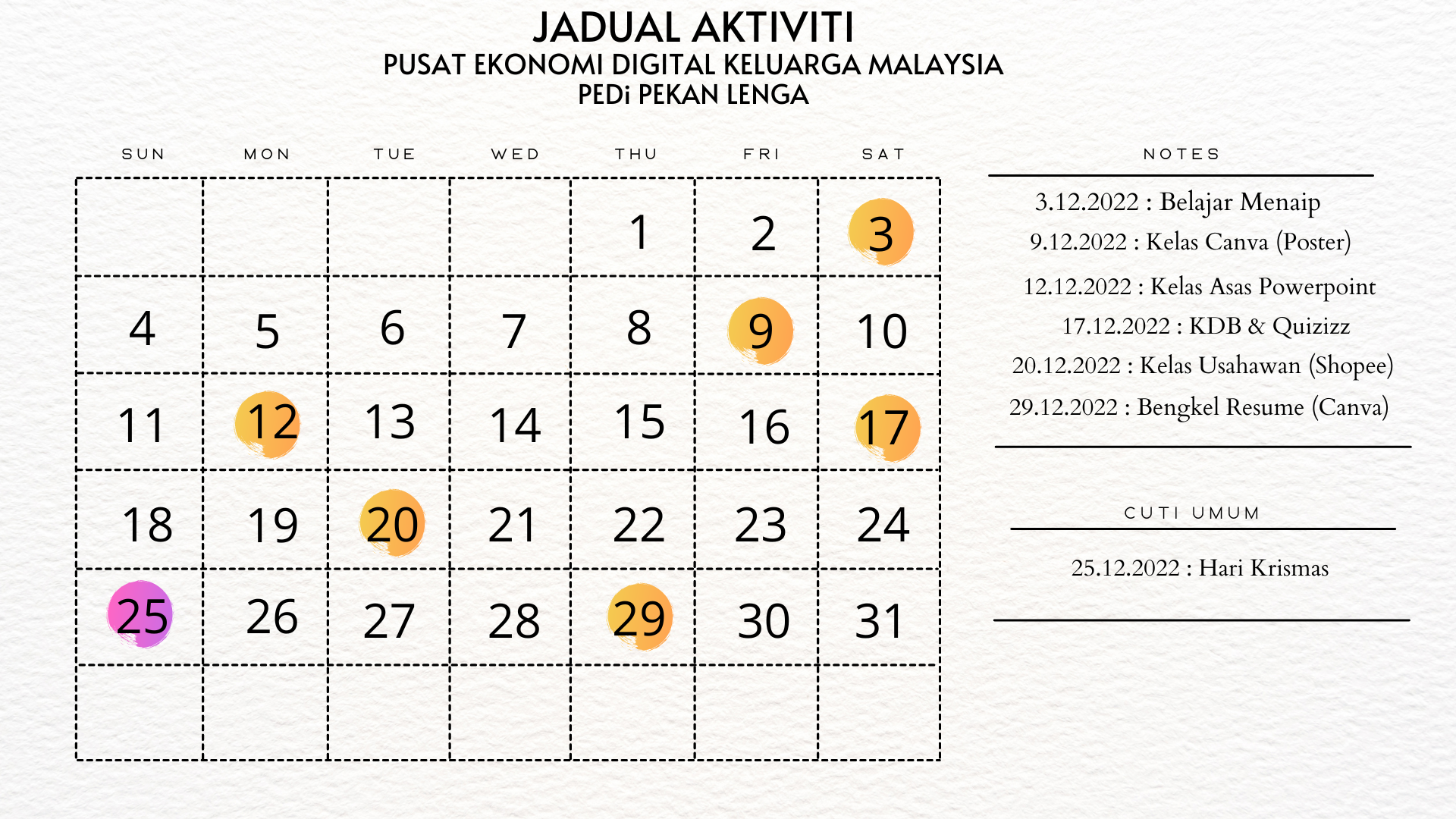 JadualAktivitiDisember2022