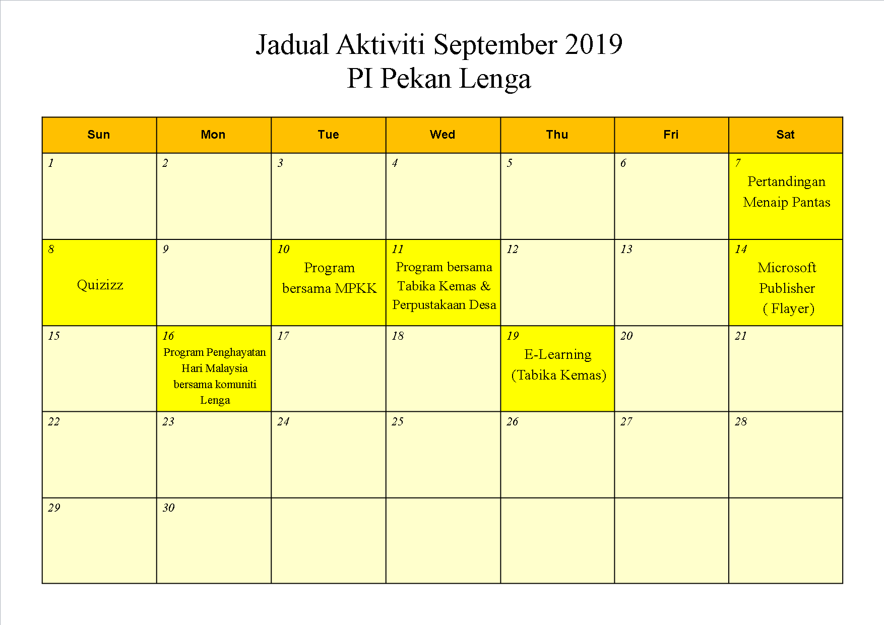 September 19